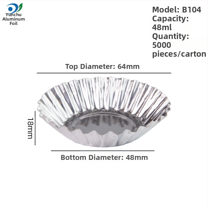 Chrizantema lempos dubuo tortas kiaušinių pyrago forma vienkartinė kepimo skardos folija aliuminio folijos puodelis ryžių pyragas ryžių pyragas desertas skardos folijos pagrindas