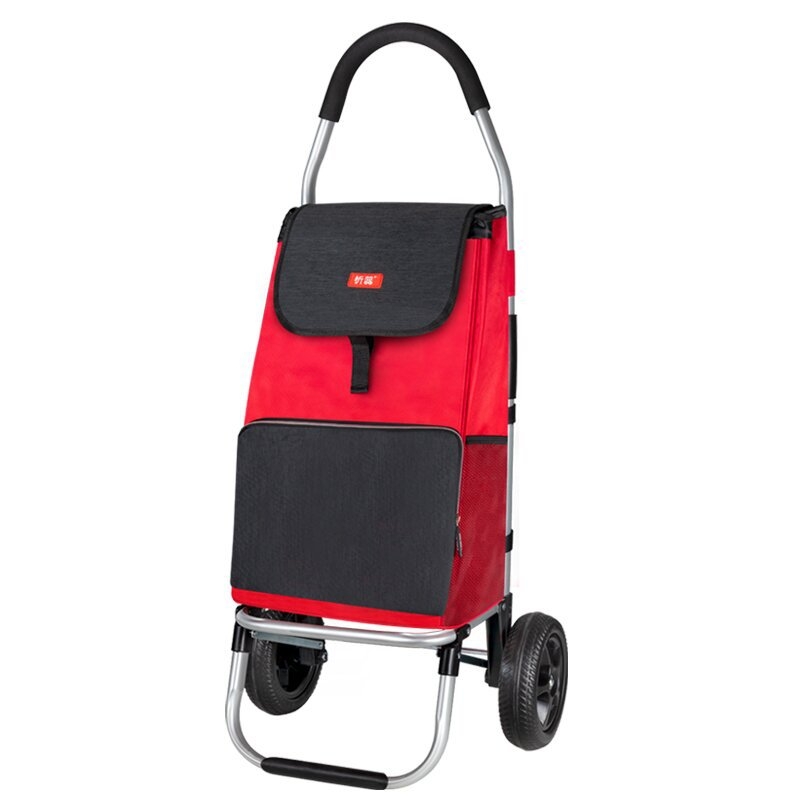 Uus alumiiniumisulamist kokkupandav ostukäru ostukäru käru ronimine kaasaskantav välistingimustes piknik