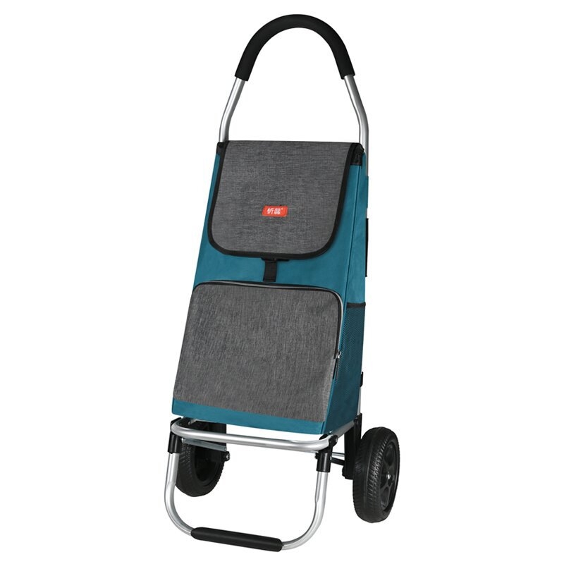 Uus alumiiniumisulamist kokkupandav ostukäru ostukäru käru ronimine kaasaskantav välistingimustes piknik