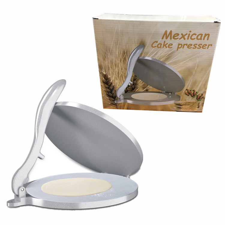 Притискачка за палачинки Ръчно налягане Кънди Кожа Aigo Кожа Мексиканска Притискачка за палачинки Артефакт Кръгли Кухненски Инструменти Притискачка за палачинки на едро