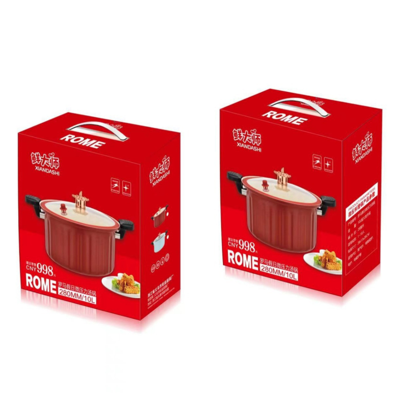 „Fresh Master“ mikroslėginis virimo puodas, didelės talpos romėniškas sriubos puodas, nelimpantis puodas, daugiafunkcis buitinis sriubos puodas, dovanų didmeninė prekyba