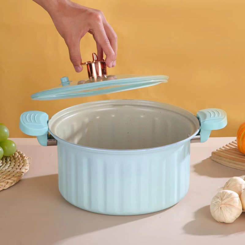 „Fresh Master“ mikroslėginis virimo puodas, didelės talpos romėniškas sriubos puodas, nelimpantis puodas, daugiafunkcis buitinis sriubos puodas, dovanų didmeninė prekyba