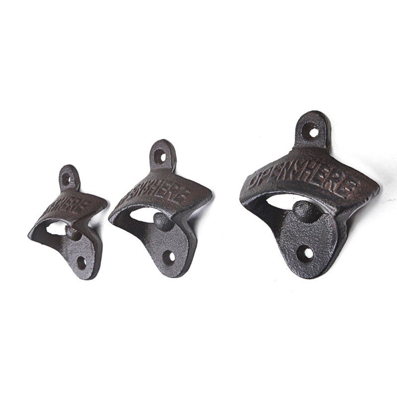 Határon átnyúló retro sörösüveg-nyitó, falra szerelhető sörösüveg-nyitó, falra szerelhető öntöttvas sörösüveg-nyitó