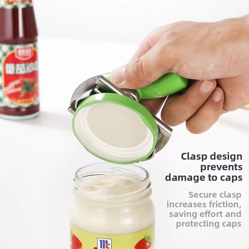Πολυλειτουργικό ανοιχτήρι κονσερβών χονδρικής κουζίνας δοχείο καπάκι Twister περιστρεφόμενο ρυθμιζόμενο ανοιχτήρι μπουκαλιών από ανοξείδωτο χάλυβα εξοικονόμησης εργασίας