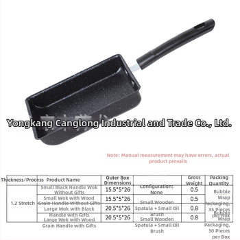 Χονδρική πώληση μιας γενιάς ιαπωνικών τετράγωνων κατσαρολών και τηγανιών απευθείας από το εργοστάσιο ψημένο σε νεφρίτη, αντικολλητικό τηγάνι Maifan Stone