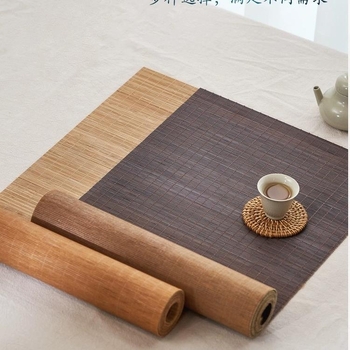 Uus Hiina zen-teematt, laudlina, soojusisolatsioonimatt, söögilauamatt, veekindel kuivpruulimislaud, teelaud, laualipp, riidest teelipu kudumine