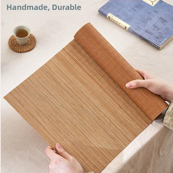 Uus Hiina zen-teematt, laudlina, soojusisolatsioonimatt, söögilauamatt, veekindel kuivpruulimislaud, teelaud, laualipp, riidest teelipu kudumine