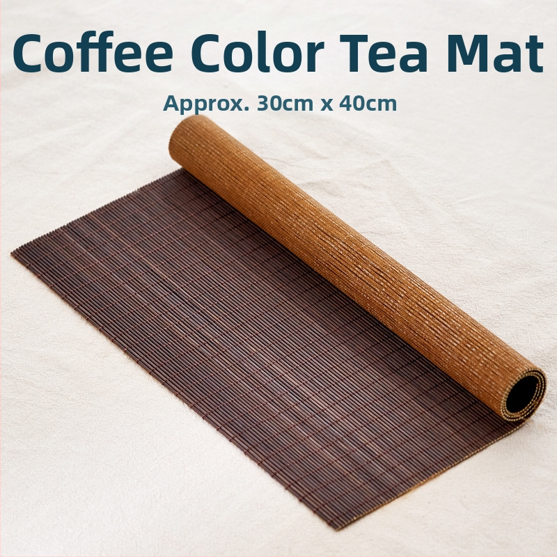 Uus Hiina zen-teematt, laudlina, soojusisolatsioonimatt, söögilauamatt, veekindel kuivpruulimislaud, teelaud, laualipp, riidest teelipu kudumine