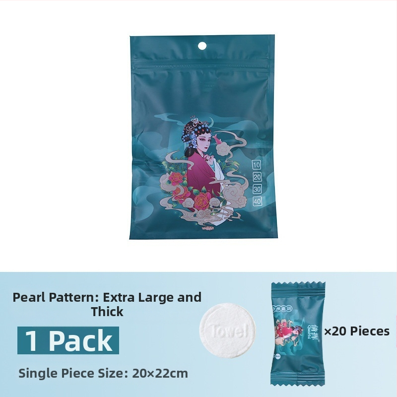 Suspaustas rankšluostis veidui, moteriškas medvilninis vienkartinis nešiojamas rankšluostis, tiesiogiai parduodamas gamykloje