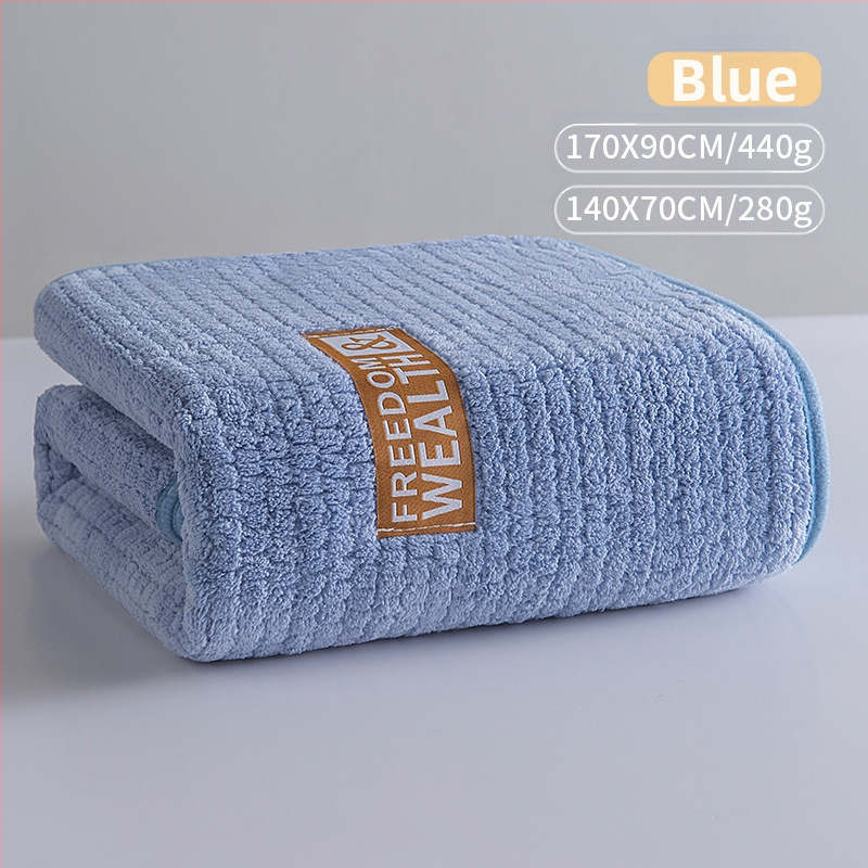 Naujas sutirštintas ypač didelis koralų vilnos kukurūzų grotelių vonios rankšluostis suaugusiems, buitinis, greitai džiūstantis, be pūkelių rankšluostis