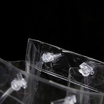 Laos PVC veekindel saastumisvastane kinkekott punase veini veinipakend selge jääveinikott kaasaskantav käekott