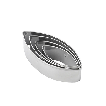 Maistinė 430 nerūdijančio plieno cukraus gėlių kepimo forma, vandens lelijos žiedlapių kepimo forma, neprideganti danga, 342