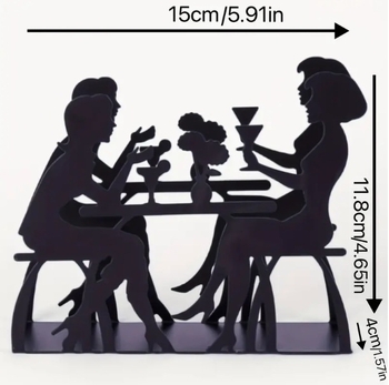 Sõprade kogunemislaud restoran kohvik hotell kontor pidu pulm salvrätikuhoidja kodukaunistamine