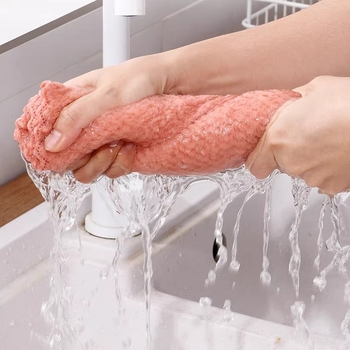 Πανί κουζίνας χωρίς λάδι, πανί πλυσίματος πιάτων, πετσέτα καθαρισμού οικιακής χρήσης, πολλαπλών χρήσεων, παχύρρευστο, μαλακό, διπλής όψης, απορροφητικό τραπέζι