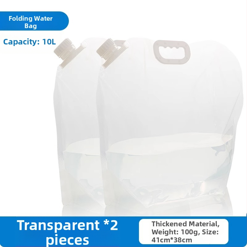 Nešiojamas sulankstomas vandens krepšys su čiaupu kempingui, plastikinis, nešiojamas, didelės talpos kibiras, vandens laikymas kelionėms