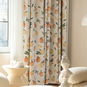 Korėjietiško stiliaus aukštos kokybės amerikietiško pastoracinio šešėliavimo medvilnės ir lino miegamojo svetainės langų siuvimas nuo grindų iki lubų vilos užuolaidų audinio gamyklos išparduotuvė