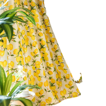 Korėjietiško stiliaus aukštos kokybės amerikietiško pastoracinio šešėliavimo medvilnės ir lino miegamojo svetainės langų siuvimas nuo grindų iki lubų vilos užuolaidų audinio gamyklos išparduotuvė