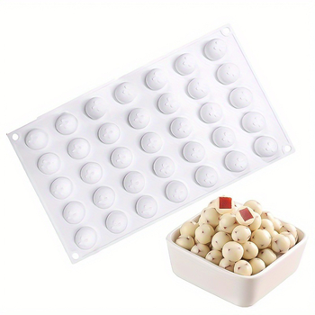 Širdelės formos įdaras, mėnulio formos torto forma, silikoninė, apvali, sferinė, ledo ritulio jogurto, šaldyto pieno, geltono gudobelės rutulio, ledo kubelio, ledo dėžutė, 5 g