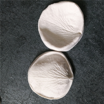 Νέα εργαλεία ψησίματος προσομοίωση λουλουδιών μεγάλα ροδοπέταλα διπλής όψης υφή καλούπι πίεσης fondant σιλικόνης