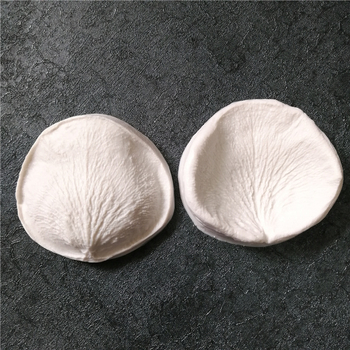 Νέα εργαλεία ψησίματος προσομοίωση λουλουδιών μεγάλα ροδοπέταλα διπλής όψης υφή καλούπι πίεσης fondant σιλικόνης