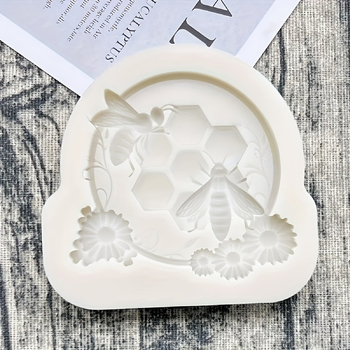 Silikoonist mesilase kärgstruktuuri kaunistus kommid šokolaad flip suhkur isetegemise vorm küpsetamine köögividin küpsetusnõud