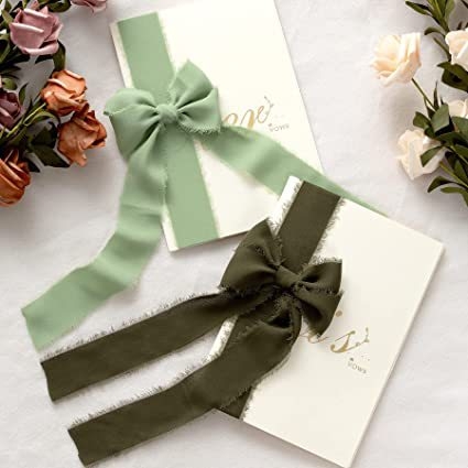 3 cm šifoonist käsitsi tutiga lint ilma narmasteta, pulmadeks mõeldud käsitsi valmistatud siidlint