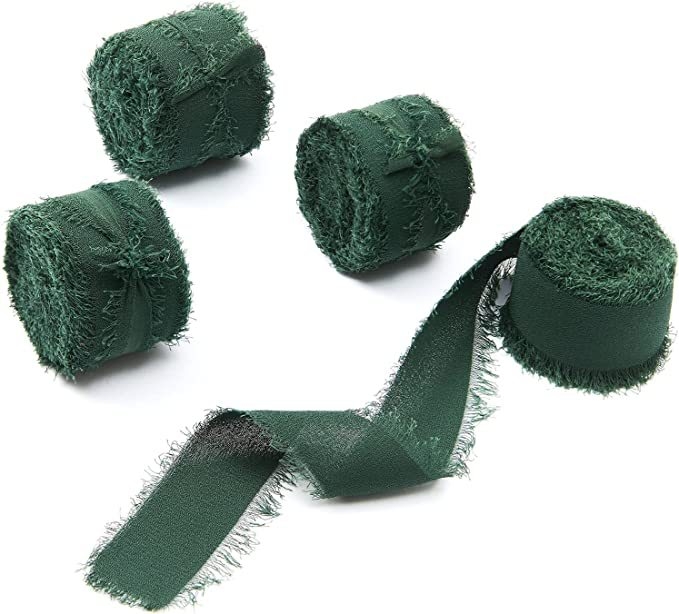 3 cm šifoonist käsitsi tutiga lint ilma narmasteta, pulmadeks mõeldud käsitsi valmistatud siidlint