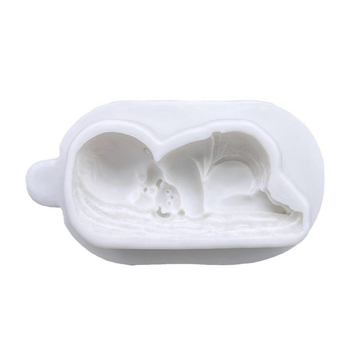 Νέο καλούπι σιλικόνης για μωρά, διακόσμηση κέικ σοκολάτας, καλούπι ζαχαροπλαστικής, καλούπι σιλικόνης για ζαχαρόπαστα