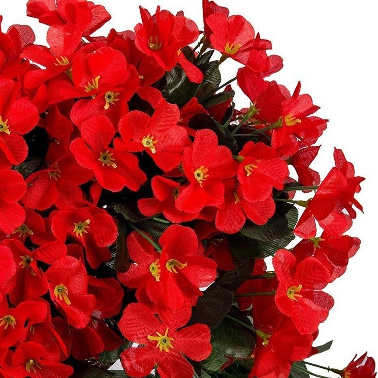 Piiriülene populaarne simuleeritud violetne seinale riputatav perepulma aia sisehoovi lillekaunistused luuderohuga rippuv korv vanik