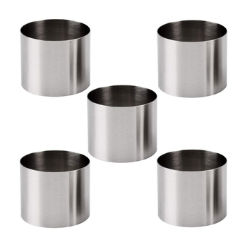 Φόρμα για μους από ανοξείδωτο ατσάλι, τηλεσκοπική στρογγυλή φόρμα για κέικ, δαχτυλίδι μους, εργαλεία ψησίματος 6 ιντσών-12 ιντσών