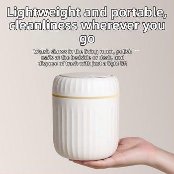 Kerge luksuslik lükandtüüpi lauaarvuti prügikast loominguline väike kohvilaud kontori elutoa kabinet kaanega prügikast