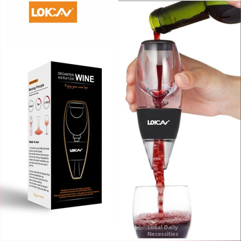 Punane vein veini kiire maagiline dekanter äratusveinipott kaasaskantav kinkekarbis filterdekanter ümberpööratud veiniseparaator