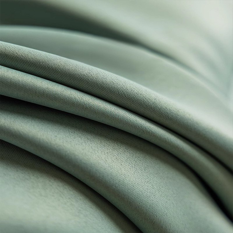 Luksuslik elutoa kardin, Euroopa stiilis lihtne moodne paks flanellist magamistoa varjund, luksuslik atmosfääriline aknaviimistlusega kardin