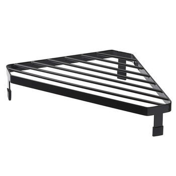 Többcélú vas háromszög tároló állvány konyhai egyrétegű állvány lyukasztásmentes padlótároló állvány szervező állvány nagykereskedelem