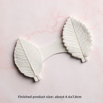 SK Yin korona szimuláció virág rózsa levél minta hajtogatott cukor torta szilikon forma otthoni sütőkészülék