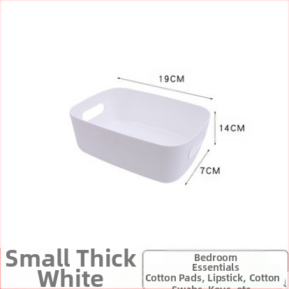 [Vegyes tárolódoboz] asztali műanyag doboz kozmetikai befejező doboz konyhai tárolódoboz uzsonnás tároló kosár