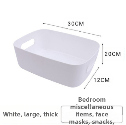 [Vegyes tárolódoboz] asztali műanyag doboz kozmetikai befejező doboz konyhai tárolódoboz uzsonnás tároló kosár