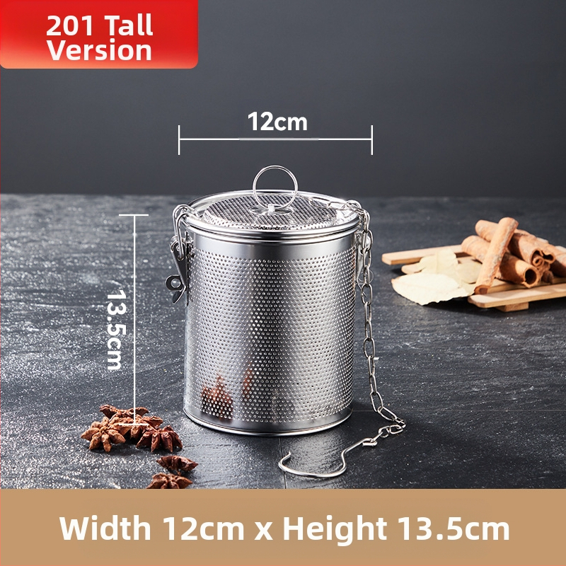 Nerūdijančio plieno sūrymo krepšelis, tankus sūrymo krepšelis, perforavimo šlako krepšelis, žuvies sriubos sriuba, prieskonių kamuoliukas, prieskonių krepšelis