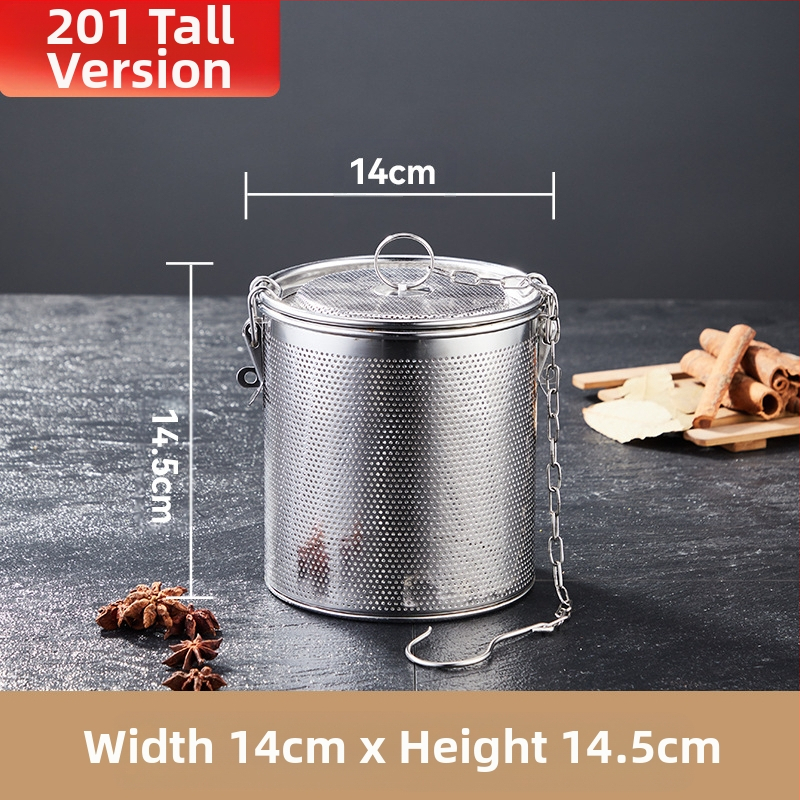 Nerūdijančio plieno sūrymo krepšelis, tankus sūrymo krepšelis, perforavimo šlako krepšelis, žuvies sriubos sriuba, prieskonių kamuoliukas, prieskonių krepšelis