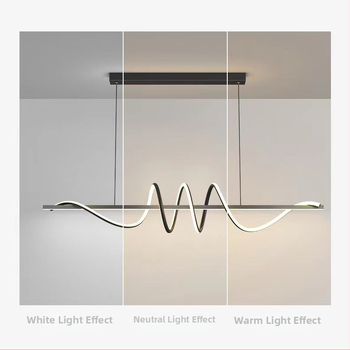 Moodne minimalistlik restoraniriba LED-lühtrivalgustus Skandinaavia baarilamp Õppelamp Itaalia Normcore stiilis lamp