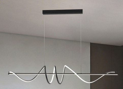 Moodne minimalistlik restoraniriba LED-lühtrivalgustus Skandinaavia baarilamp Õppelamp Itaalia Normcore stiilis lamp