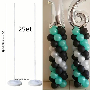 2 rinkiniai, balionų stotelės rinkinys, dekoratyvinis balionų laikiklis, kolona, balionų aksesuarai, tobulos vestuvės, savaitės