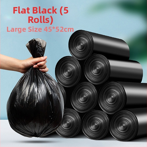 Vreća za smeće u stilu prsluka, ulična štand, zadebljana vreća za smeće, kućna kuhinja, crna, ekološki prihvatljiva, velika vreća za smeće na veliko