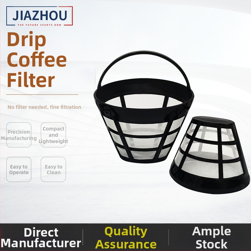 Tilktüüpi kohvifilter 1406 nailonist kohvifilter käepidemega kohvimasina filtri lehter tilktüüpi