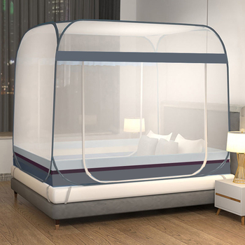 Sääsevõrgu kinnitusega ühiselamu üheinimesevoodi 1,5 m voodi paigaldusvaba kokkupandav jurta õpilastele üheinimesevoodi 0,9 m