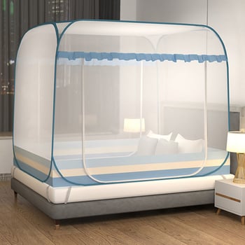 Sääsevõrgu kinnitusega ühiselamu üheinimesevoodi 1,5 m voodi paigaldusvaba kokkupandav jurta õpilastele üheinimesevoodi 0,9 m