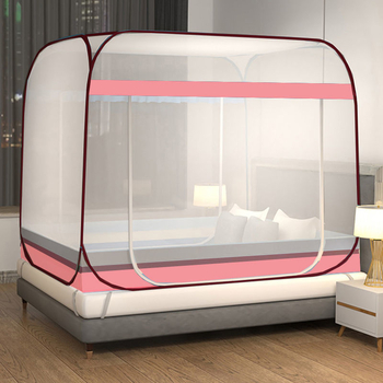 Sääsevõrgu kinnitusega ühiselamu üheinimesevoodi 1,5 m voodi paigaldusvaba kokkupandav jurta õpilastele üheinimesevoodi 0,9 m