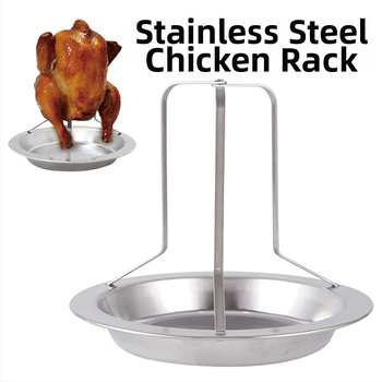 Roostevabast terasest kana grill majapidamises katmata kana grillplaat hotelli restorani kana grill grill grill šassiiga