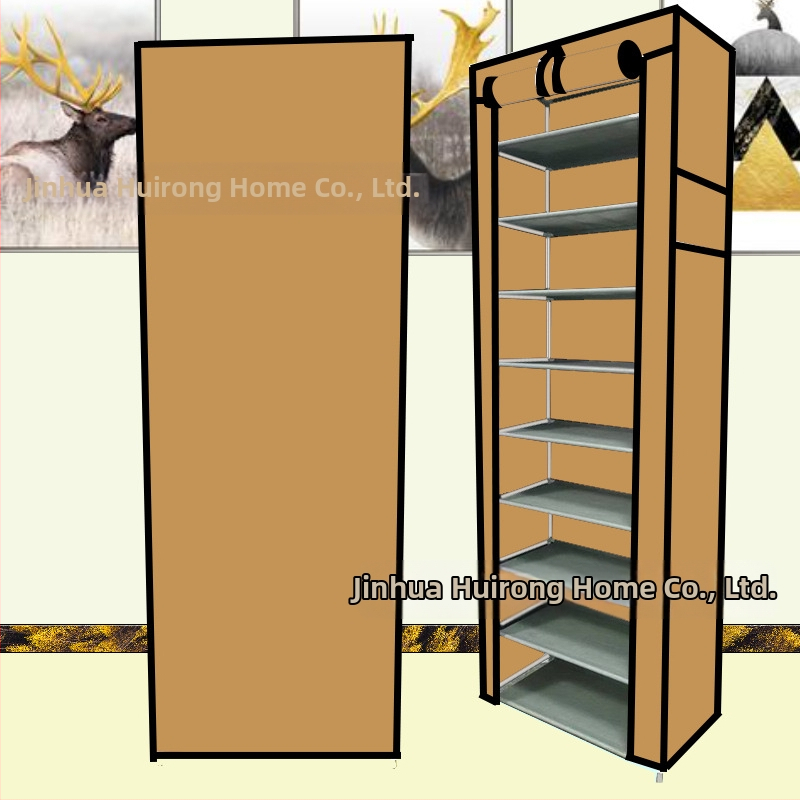 Paksendatud kingariiul Mitmekihiline majapidamises kasutatav siseruumides kasutatav moodne lihtne ukseava kingariiul Väike ühiselamu lihtne vaheseintega kingakapp
