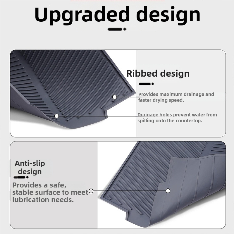 Силиконова дренажна подложка Кухненска филтърна подложка Домакинска подложка за трапезария Филтърна подложка Силиконова дренажна подложка